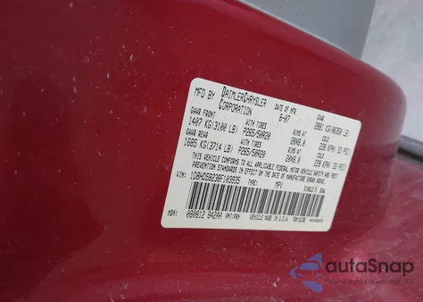 2008 Dodge Durango Limited from USA, damaged, VIN 1D8HD58238F103935